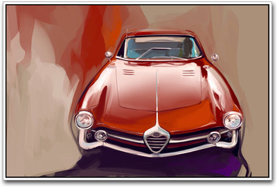Artistic Car marvelous Paper Print(12 inch X 18 inch)