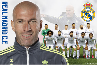 

Real Madrid C.F. Mini Poster Zidane 45 Paper Print(12 inch X 18 inch, Rolled)