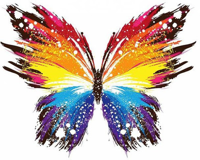 

Spread Colors in the World - Medium Size Ready To Frame Rolled Digital Art Print On Photographic Paper(18 inch X 18 inch, Rolled)