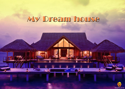 

Bheja Fry Poster My dream house (29.7 cm x 42 cm) Paper Print(11.69 inch X 16.53 inch, Rolled)