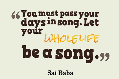 

Posterhouzz Whole Life Be A Song Poster Fine Art Print(12 inch X 18 inch, Rolled)