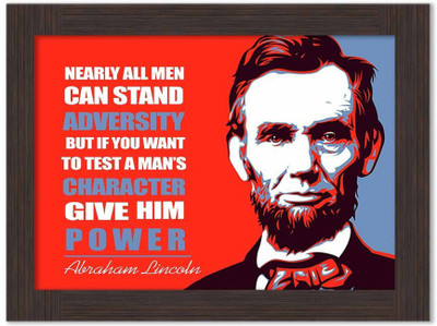 

God of Sale Quotes Framed Poster Paper Print(13.5 inch X 10 inch, Box Packing)