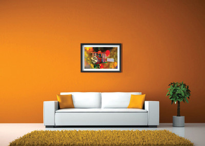 

Red Toy Aeroplane Fine Art Print(14 inch X 20 inch, Framed)