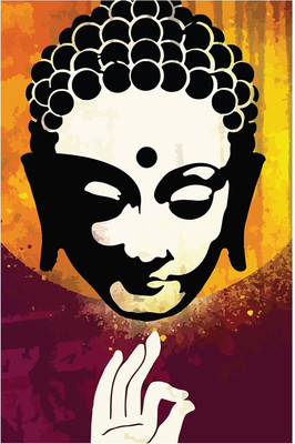 

Gautam Buddha Art Poster Paper Print(18 inch X 12 inch, Rolled)