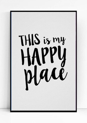 

Motivational Quotes 015 Paper Print(18 inch X 12 inch, Framed)