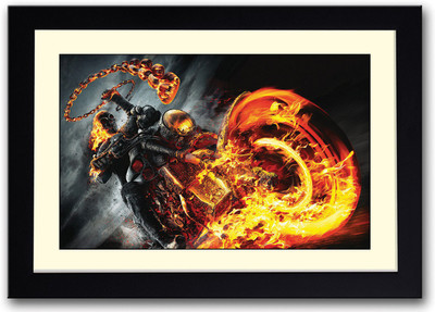 

Ghost Rider Fine Art Print(14 inch X 20 inch, Framed)