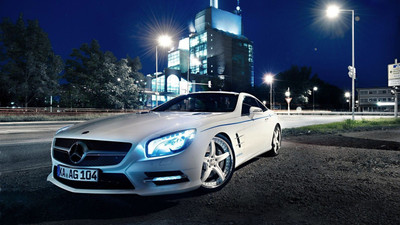 

Car Mecedes Benz Poster Paper Print(12 inch X 18 inch, Rolled)