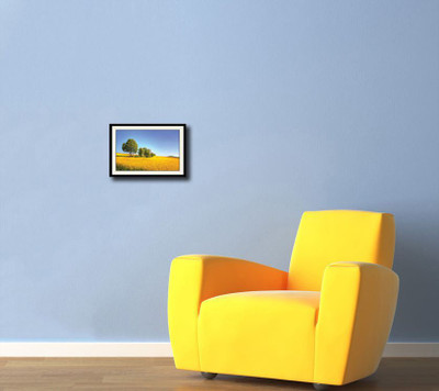 

Yellow Rapeseed Field Fine Art Print(10 inch X 14 inch, Framed)
