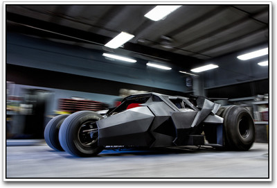 

Batman Car Batmobile Paper Print(12 inch X 18 inch)