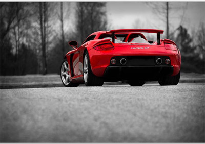 

Posterhouzz Stylish Red Car Paper Print(12 inch X 18 inch, Rolled)
