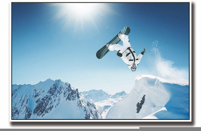 

Posterhouzz Snow Boarding Fine Art Print(12 inch X 18 inch, Rolled)