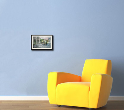 

Artistic Bike AFP0509 Fine Art Print(10 inch X 14 inch, Framed)
