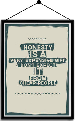 

Motivational quote framed posters Paper Print(16.5 inch X 13.7 inch, Framed)
