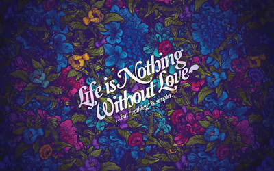 

Gift for Valentine's Day - Love Quote - Medium Size Ready To Frame Rolled Digital Art Print On Photographic Paper(24 inch X 18 inch, Rolled)