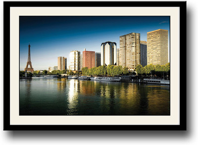 

Paris View Fine Art Print(10 inch X 14 inch, Framed)