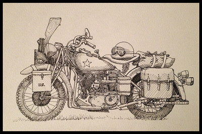 Mud Colored Motorcycle Poster Photographic Paper(12 inch X 18 inch) Mud Colored Motorcycle Poster Photographic Paper(12 inch X 18 inch)