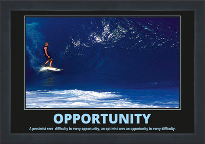 

Motivational Poster Large with 1" broad Frame Paper Print(14 inch X 20 inch, Framed)