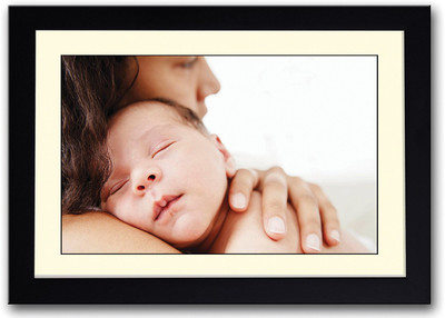 

Baby With Mother Fine Art Print(14 inch X 20 inch, Framed)