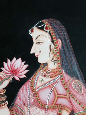 

Posterhouzz Rajasthani Fine Art Print Poster Fine Art Print(18 inch X 12 inch, Rolled)