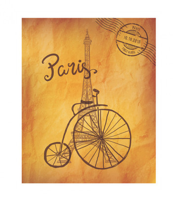 

Hulkut Paris Love Art Print 20 * 25 Inches Fine Art Print(25 inch X 1 inch, Rolled)
