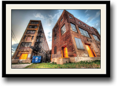 

Buildings and sky Fine Art Print(10 inch X 14 inch, Framed)