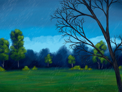 

Nature Painting Canvas Art(12 inch X 16 inch)