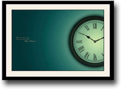 

William Shakespeare time quote AFP1791 Fine Art Print(10 inch X 14 inch, Framed)