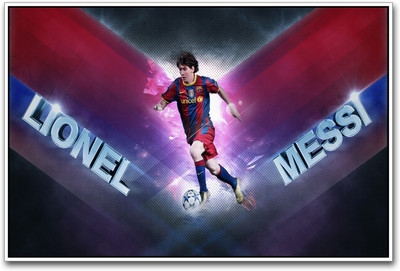

Lionel Messi Photographic Paper(12 inch X 18 inch)