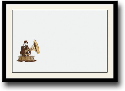 

Old School DJ Fine Art Print(10 inch X 14 inch, Framed)