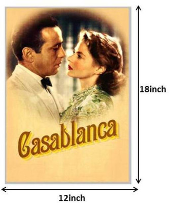 23% OFF on Casablanca Paper Print(18 inch X 12 inch, Rolled) 23% OFF on Casablanca Paper Print(18 inch X 12 inch, Rolled)