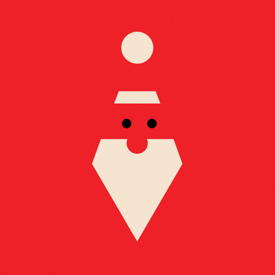 

Tallenge Christmas Collection - Minimalist Santa - Framed Photo Print For Gifting And Home And Office Décor On Photographic Paper(12 inch X 12 inch, Framed)
