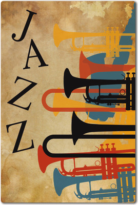 

Jazz Trumpet Paper Print(18 inch X 12 inch, Hardboard Mounted)