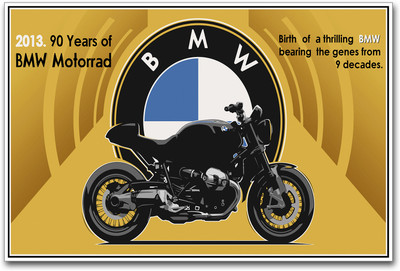 

Bmw Motorcycle Photographic Paper(12 inch X 18 inch)