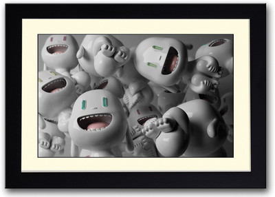

Green Eyed Zoo Zoo Fine Art Print(14 inch X 20 inch, Framed)