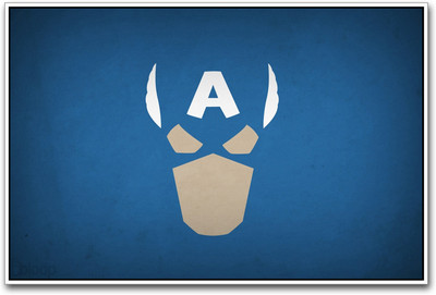 

Captain America stunning Paper Print(12 inch X 18 inch)