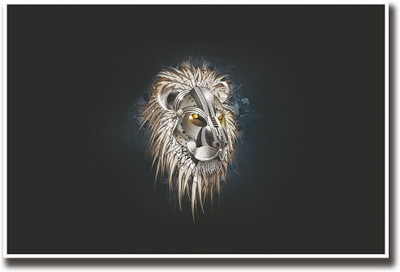 

Artistic Lion Face Fine Art Print(12 inch X 18 inch, Rolled)