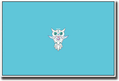 

Beautiful Blue Owl Fine Art Print(12 inch X 18 inch, Rolled)