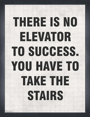 

Motivational Poster Extra Large (18"x26") Fine Art Print(26 inch X 18 inch, Framed)