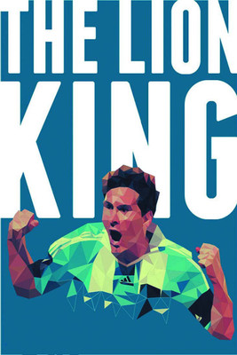 

Lionel Messi Football Player Paper Print(18 inch X 12 inch, Rolled)