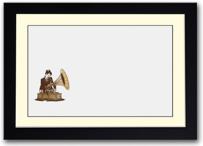 

Old School DJ Fine Art Print(14 inch X 20 inch, Framed)