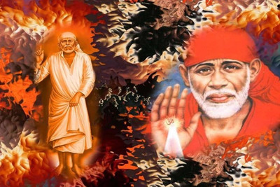 

Posterhouzz Sai Baba Poster Fine Art Print(12 inch X 18 inch, Rolled)