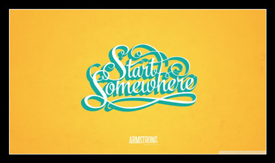

Start Somewhere Photographic Paper(12 inch X 18 inch)