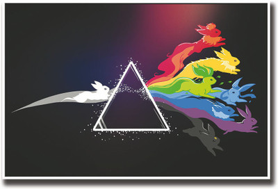 

Rabbits through Prism Fine Art Print(12 inch X 18 inch, Rolled)