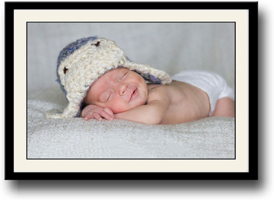 

Smiling while sleeping Fine Art Print(10 inch X 14 inch, Framed)