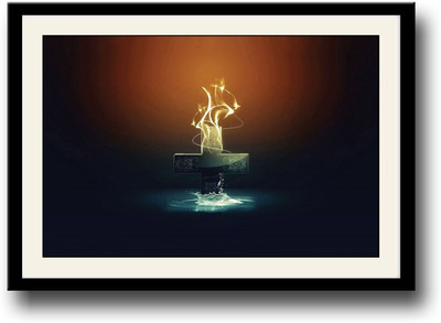 

Jesus Christ Cross Fine Art Print(10 inch X 14 inch, Framed)