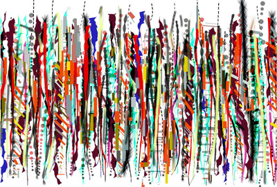 

Modern Art Wallpaper Paper Print(13 inch X 19 inch, Rolled)