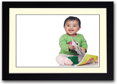 Cute Baby Fine Art Print(14 inch X 20 inch, Framed)