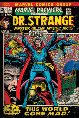 

Dr.Strange poster (Officially Licensed) Paper Print(18 inch X 12 inch, Rolled)