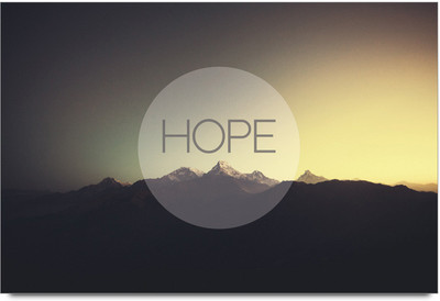 58% OFF on Inspiring Hope Poster Paper Print(12 inch X 18 inch)