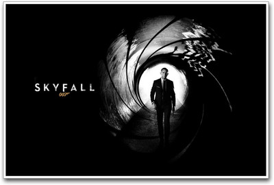 

James Bond Skyfall 007 Paper Print(12 inch X 18 inch)